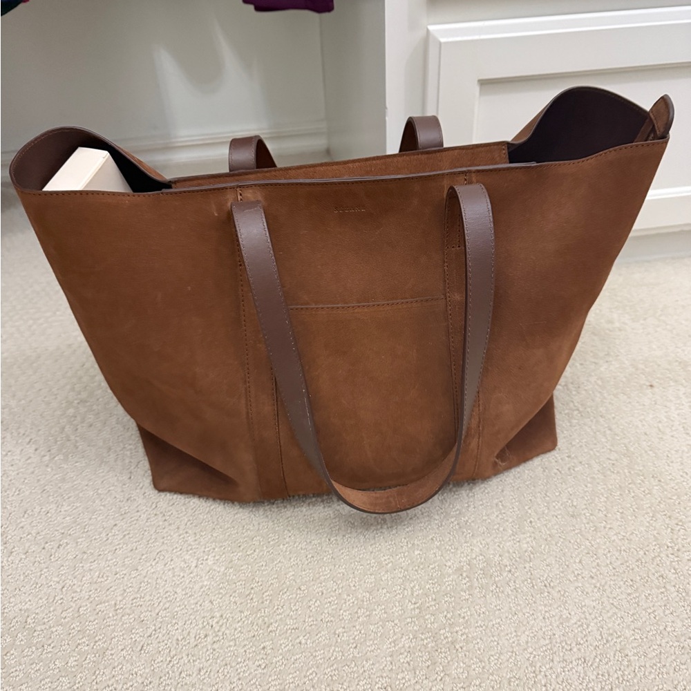 Sezane Gabin Bag Chocolate - Size TU - Picture 2 of 9